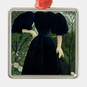 Adorno Metálico Retrato de una mujer, c.1895-97