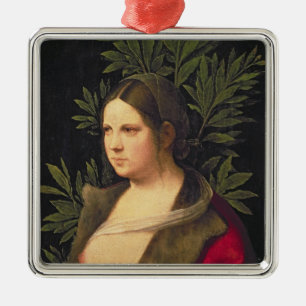 Adorno Metálico Retrato de una mujer joven, 1506