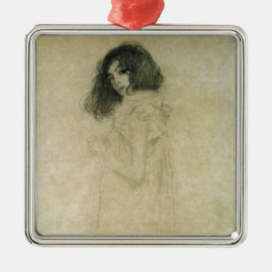 Adorno Metálico Retrato de una mujer joven, 1896-97