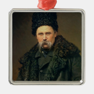 Adorno Metálico Retrato del autor ucraniano