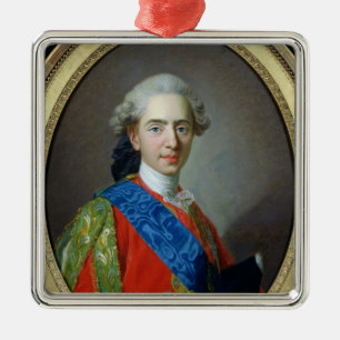 Adorno Metálico Retrato del delfín Louis de Francia