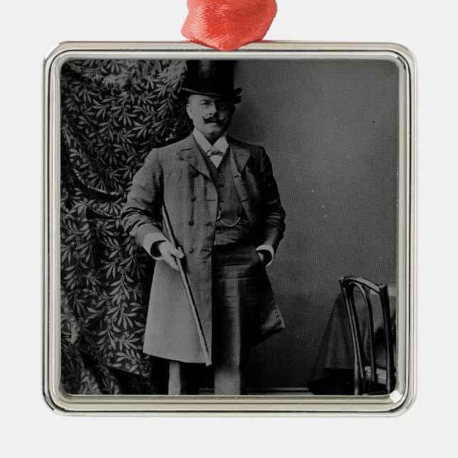 Adorno Metálico Retrato del Dr. Barnardo (Frente)