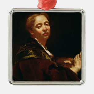 Adorno Metálico Retrato del lama de Julia (fl.1728)