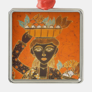 Adorno Metálico Retro Cute Van Gogh Viñeta Lady Retrato.jpg