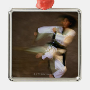 Adorno Metálico Retroceso del salto del Taekwondo