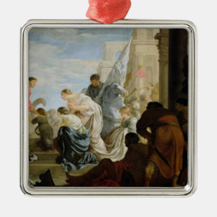 Adorno Metálico Reunión de Anthony y Cleopatra, c.1645