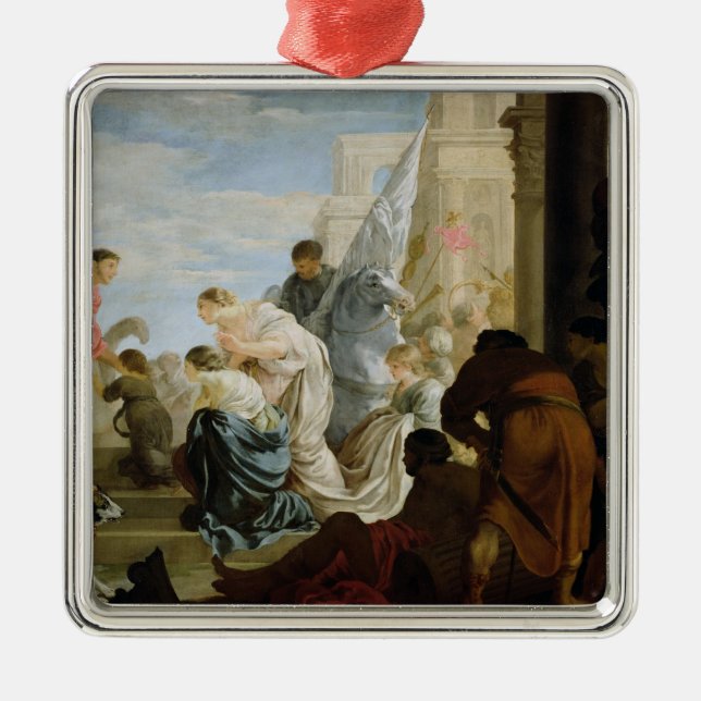 Adorno Metálico Reunión de Anthony y Cleopatra, c.1645 (Frente)