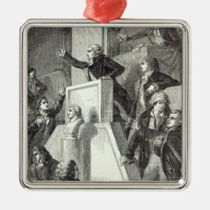 Adorno Metálico Reunión de la asamblea nacional, 1791