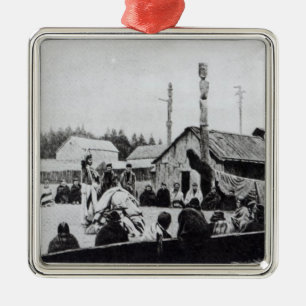 Adorno Metálico Reunión tribal