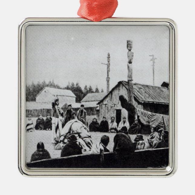 Adorno Metálico Reunión tribal (Frente)