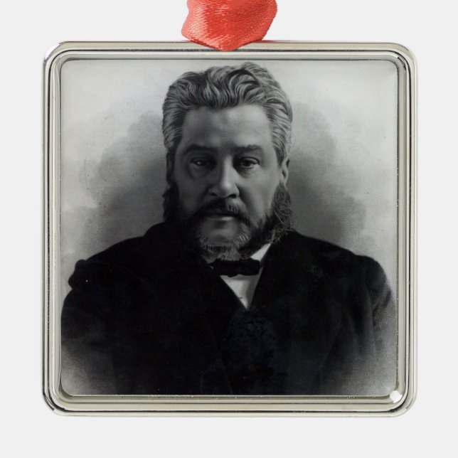 Adorno Metálico Reverendo Charles Haddon Spurgeon (Frente)