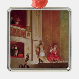 Adorno Metálico Revista en el DES Varietes, c.1885 del teatro