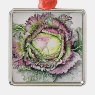 Adorno Metálico Rey Cabbage de enero