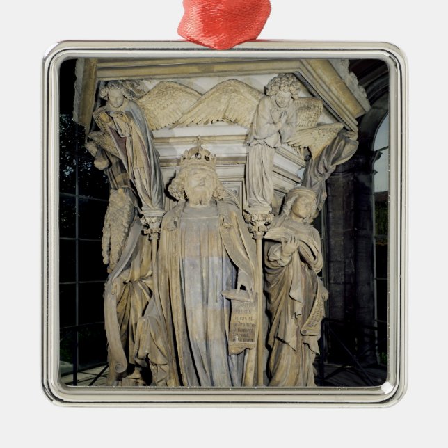 Adorno Metálico Rey David flanqueado por Moses y Jeremiah (Frente)