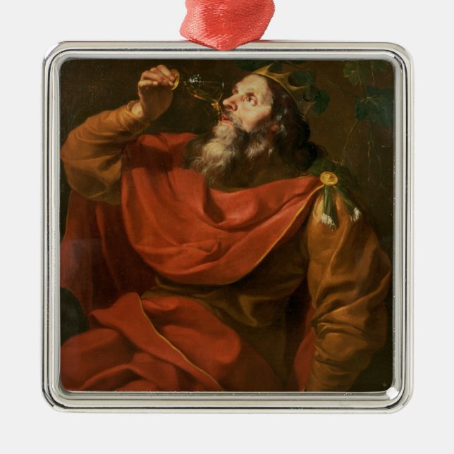 Adorno Metálico Rey Midas (Frente)