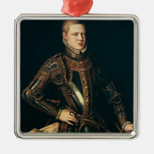 Adorno Metálico Rey Sebastian de Portugal, c.1571
