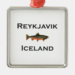Adorno Metálico Reykjavik Islandia