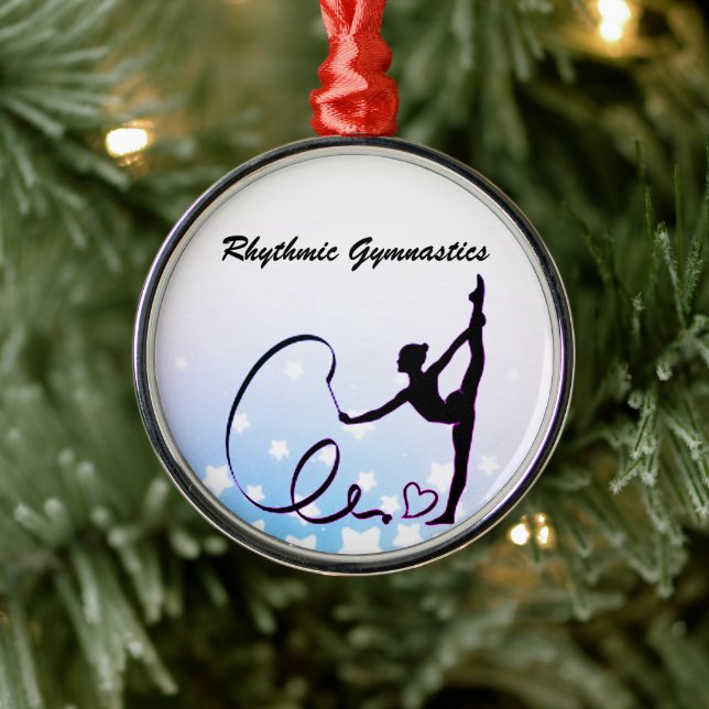 Adorno Metálico Rhythmic Gymnastics Ribbon Stars (Árbol)