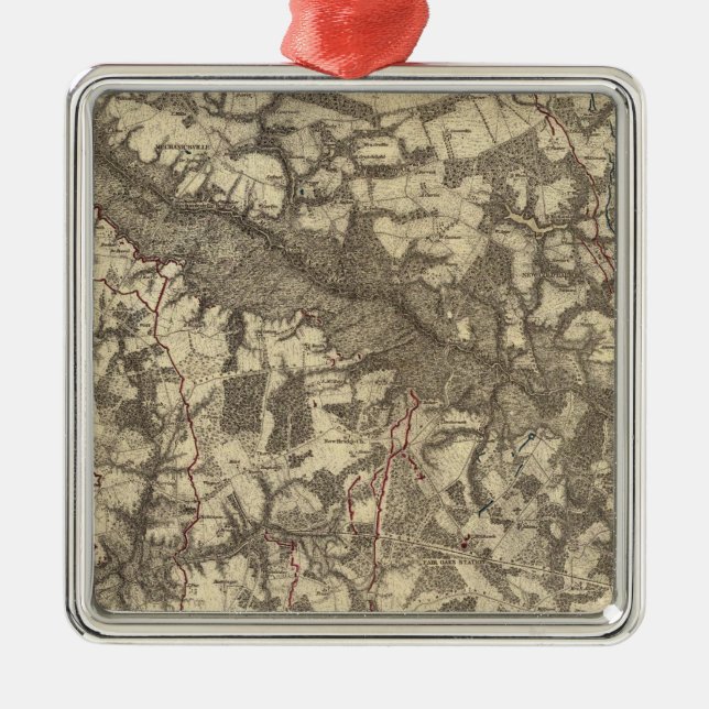 Adorno Metálico Richmond, Virginia (Frente)