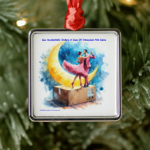 Adorno Metálico Rick London Pink Himalayan Salsa Funny