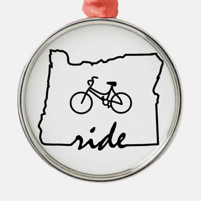 Adorno Metálico Ride Oregon (Ciclismo) (Frente)