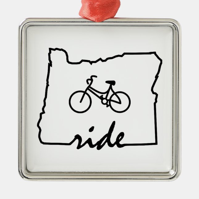 Adorno Metálico Ride Oregon (Ciclismo) (Frente)