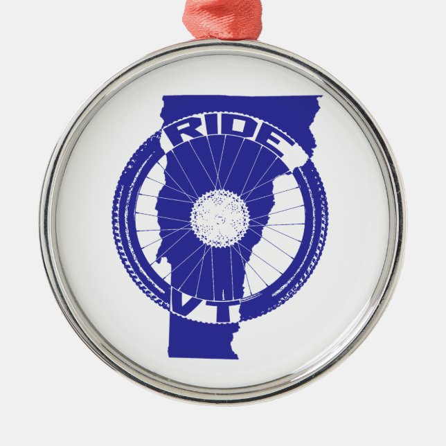 Adorno Metálico Ride Vermont (Frente)