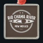Adorno Metálico Río Chama Nuevo México Kayak<br><div class="desc">El río Chama,  en Nuevo México,  un importante afluente del Río Grande,  fluye a través del área silvestre del cañón del río Chama,  un cañón de arenisca multicolor cuyas paredes se elevan a 450 metros sobre el río mientras se viaja río abajo.</div>