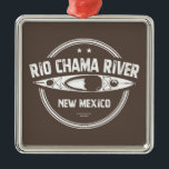 Adorno Metálico Río Chama Nuevo México Kayak<br><div class="desc">El río Chama,  en Nuevo México,  un importante afluente del Río Grande,  fluye a través del área silvestre del cañón del río Chama,  un cañón de arenisca multicolor cuyas paredes se elevan a 450 metros sobre el río mientras se viaja río abajo.</div>