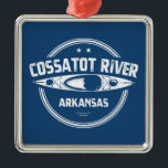 Adorno Metálico Río Cossatot Arkansas Kayaking<br><div class="desc">El río Cossatot es un río de 350 km de largo en los condados de Howard, Polk y Sevier de Arkansas que desemboca en el bosque nacional de Ouachita y se vacía en el lago Gillham.</div>