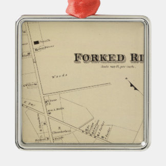 Adorno Metálico Río Forked, Nueva Jersey