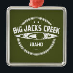 Adorno Metálico Río Idaho Kayaki<br><div class="desc">Big Jacks Creek se encuentra en el condado de Owyhee,  Idaho. Comenzando al norte de Riddle,  fluye hacia el norte y el este a través del área silvestre Big Jacks Creek,  que finalmente fluye hacia el río Bruneau.</div>