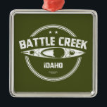 Adorno Metálico Río Idaho Kayaking: Creek De Batalla<br><div class="desc">El arroyo de batalla del Suroeste de Idaho es un afluente del río Owyhee de 100 km de largo. Fluye en una dirección generalmente sur a través del desierto Owyhee para llegar al río Owyhee al oeste de Riddle,  Idaho.</div>