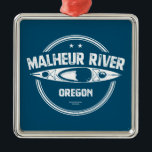 Adorno Metálico Río Malheur Oregon Kayaking<br><div class="desc">El río Malheur, río que crece en el área silvestre de las Montañas de Fresas en las laderas meridionales de las Montañas Azules en el Bosque Nacional Malheur, Oregón, EE.UU. Fluye hacia el sudeste, el norte y el noreste para unirse al río Serpiente en Ontario en la línea estatal de...</div>