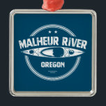 Adorno Metálico Río Malheur Oregon Kayaking<br><div class="desc">El río Malheur, río que crece en el área silvestre de las Montañas de Fresas en las laderas meridionales de las Montañas Azules en el Bosque Nacional Malheur, Oregón, EE.UU. Fluye hacia el sudeste, el norte y el noreste para unirse al río Serpiente en Ontario en la línea estatal de...</div>