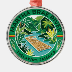 Adorno Metálico Río Martha Brae Jamaica