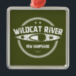 Adorno Metálico Río Wildcat New Hampshire Kayak<br><div class="desc">El río Wildcat es un afluente del río Saco en el norte de New Hampshire. Las cabeceras de agua se originan en el pintoresco bosque nacional de la Montaña Blanca sobre los lagos Carter Notch y fluyen hacia el sur como un pequeño arroyo de montaña.</div>