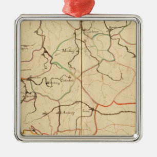 Adorno Metálico Ríos y valles de Alemania