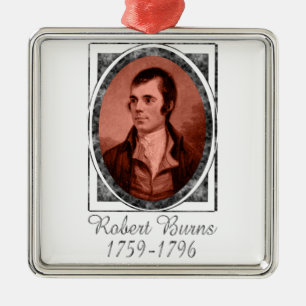 Adorno Metálico Robert Burns
