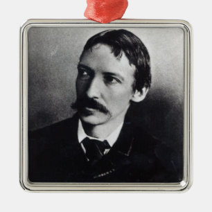 Adorno Metálico Robert Louis Stevenson