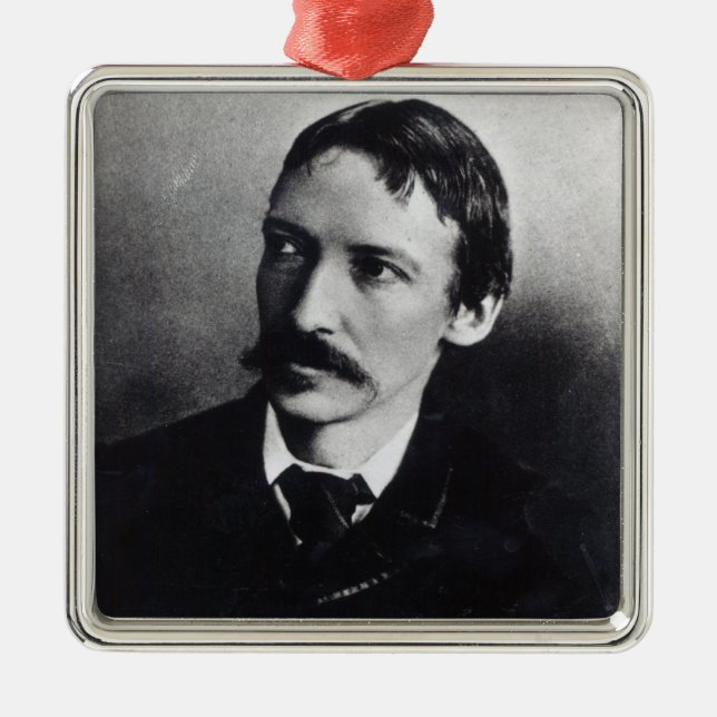 Adorno Metálico Robert Louis Stevenson (Frente)