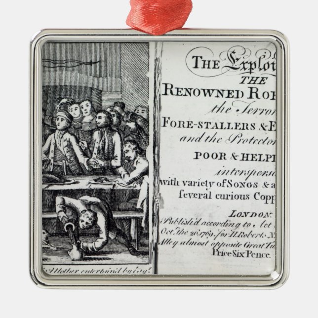 Adorno Metálico Robin Hood y su madre (Frente)