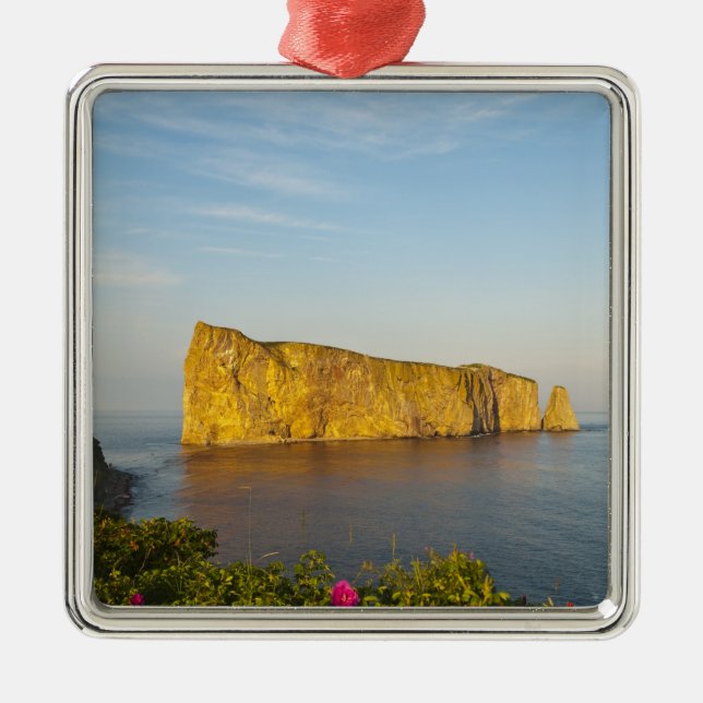 Adorno Metálico Rocher Perce (Roca Perce), Quebec, Canadá. (Frente)