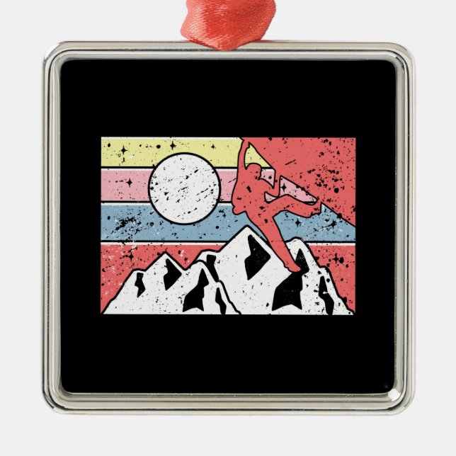 Adorno Metálico Rock Climbing Retro Vintage (Frente)