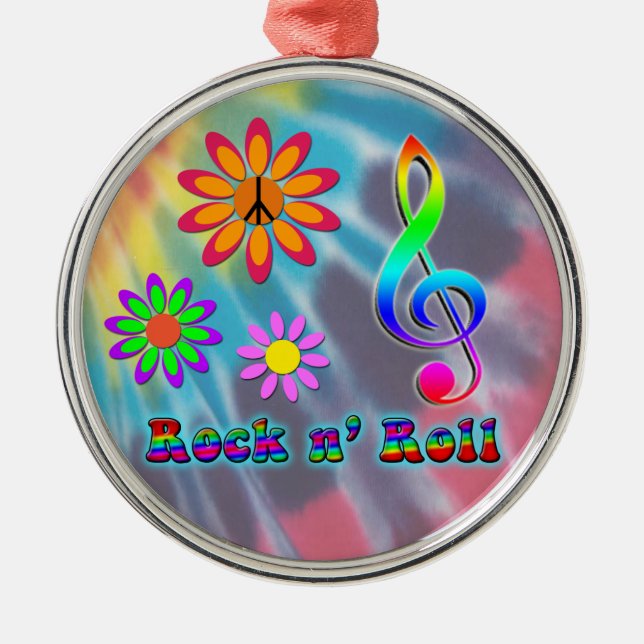 Adorno Metálico Rock n' Roll (Frente)