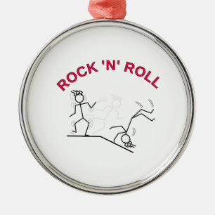 Adorno Metálico Rock 'N' Roll