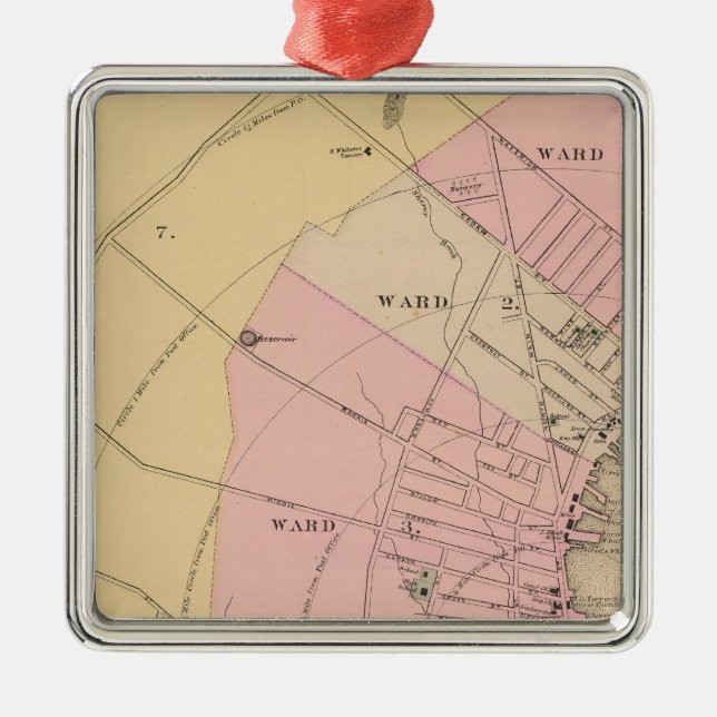 Adorno Metálico Rockland, Maine (Frente)