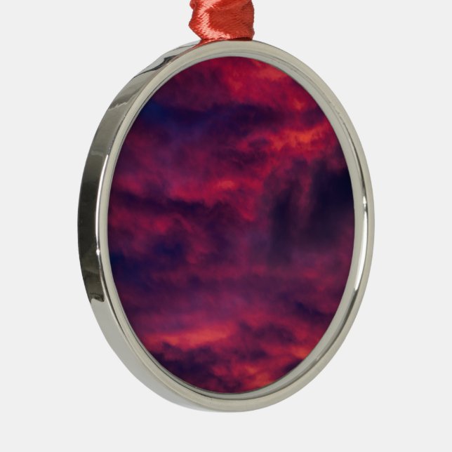 Adorno Metálico rojo de agosto (Derecha)