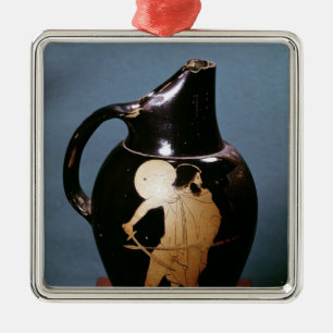 Adorno Metálico Rojo-figura oinochoe del ático