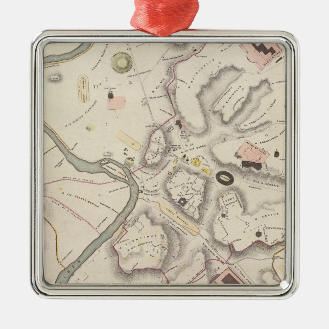 Adorno Metálico Roma antigua (Frente)